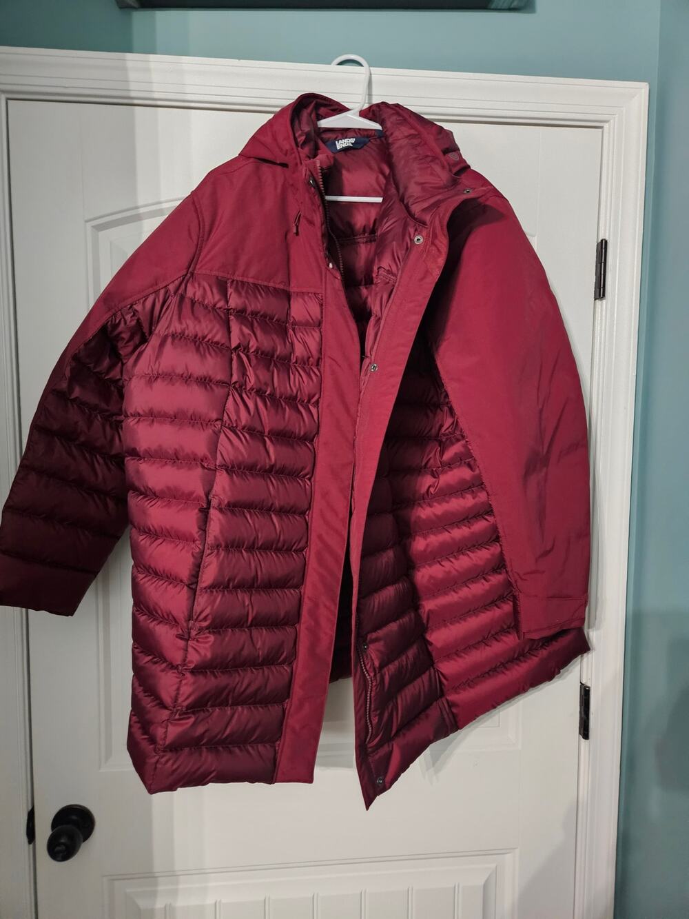 Lands End Womens Max Puffer Jacket size 3XL